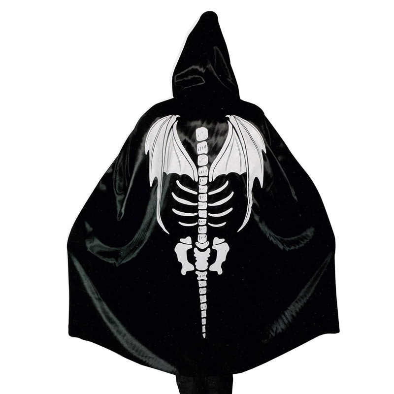 apsiaustas su skeletu